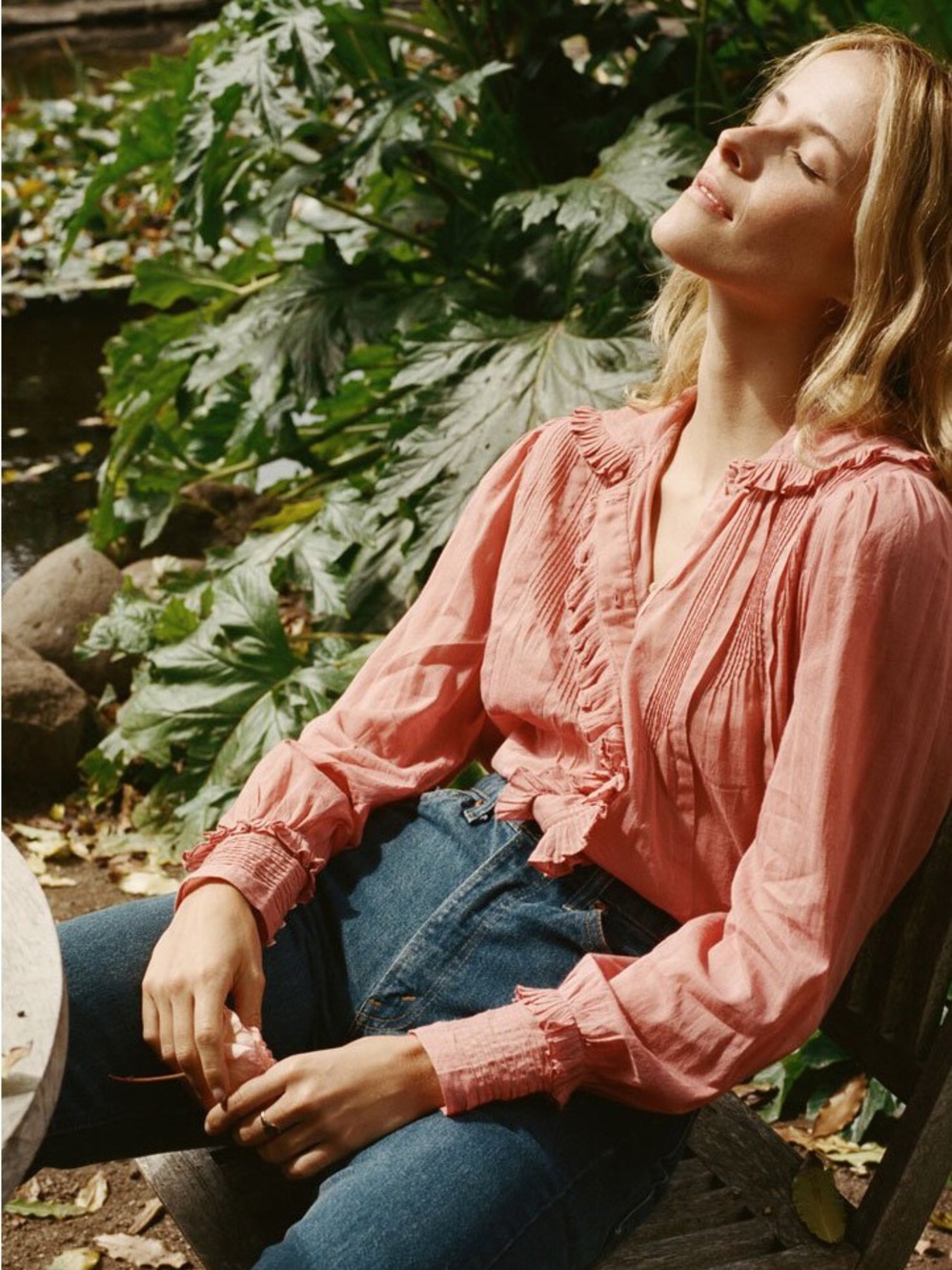 Dôen Dilly Top Desert Rose XS
